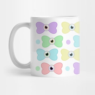 Bow Eyes Kawaii Mug